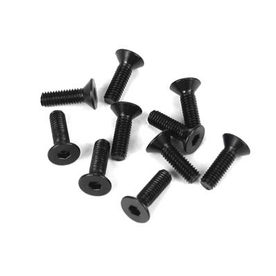 Vis têtes fraisées 3x10mm (10) TEKNO-RC