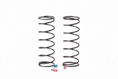 Ressorts arrières bleus-rouges 0.060kg/mm pour type-R   P.R Racing