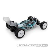 Carrosserie F2 pour Xray XB2 2024 + aileron - non-peinte J-CONCEPTS