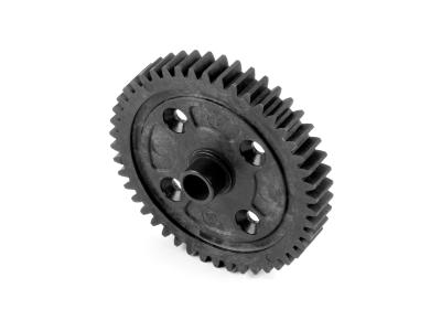 Couronne de différentiel central plastique 46 dents graphite XB8E 2025  XRAY 