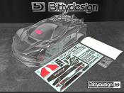 Carrosserie 1/8e Seven65 non peinte BITTYDESIGN