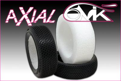Pneus AXIAL avt 4x2 - BLEU (2+MOUSSE) 6-MIK