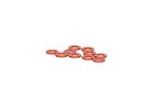 Rondelles 2 x 4 x 0.5mm oranges (10) HB RACING