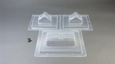 Set d'ailerons de train avant Lexan (4) SWORKZ