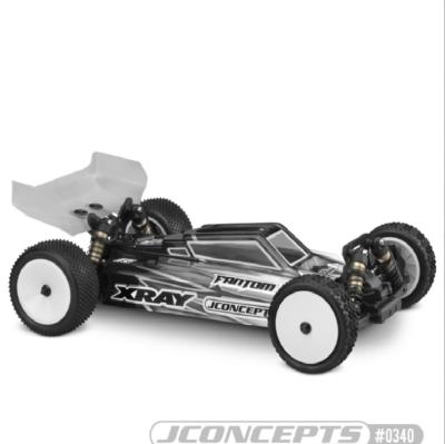 CARROSSERIE F2 POUR XRAY XB4 + AIERON NON-PEINTE  VERSION LIGHT J-CONCEPTS