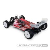 Carrosserie F2 pour Xray XB4 2024 + aileron - non-peinte J-CONCEPTS