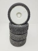 PNEUS SPIDER WEB EVO GOMME CLAY MONTÉS SUR JANTES BLANCHES (4) - 5% D'USURES VP-PRO