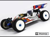 Carrosserie "Force" pour Associated RC8B3 (non peinte) BITTYDESIGN