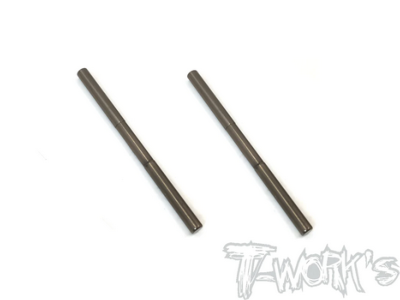 Axes de triangles inférieurs avants 4x64.5mm pour MP9 (2) T-WORK'S