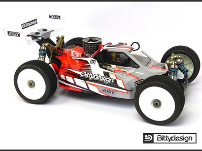 Carrosserie "Force" pour Kyosho MP9 TKI4 (non peinte) BITTYDESIGN