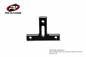 Gearbox Chassis Reinforcement Rib Alu (1) PRB10R PR RACING