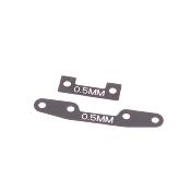 Alloy 0.5mm rear strap spacers ST2/LD3 SCHUMACHER RACING