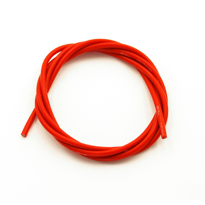 Fil silicone Ø 12 rouge (le mètre) WS-LINE