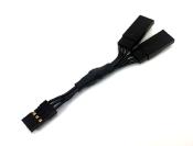 Cordon Y pour servo Noir 50mm SANWA