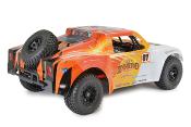 Zorro 1/10e Trophy truck brushless 4x4 RTR Orange-Blanc FTX