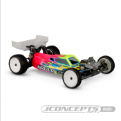 Carrosserie non-peinte S2 pour Associated B6.4/B6.4D avec aileron carpet/turf J-CONCEPTS