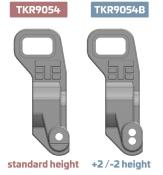 NEW Fusées Arr. (+/-2mm) adj. centre de roulis - EB/NB48 2.1 TEKNO-RC