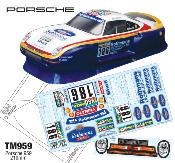 1/10 Mini Porsche 959 (non peinte) TEAM C