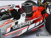 Carrosserie "Force" pour Kyosho MP9 TKI4 (non peinte) BITTYDESIGN