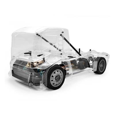 Camion Hyper EPX (carrosserie non-peinte) HOBAO RACING