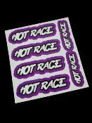Autocollants HOTRACE - différents choix de couleurs WS-LINE