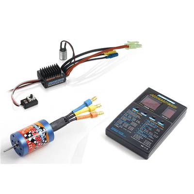 Combo Ezrun SL18 + Moteur 2030-12T + Carte de programmation HOBBYWING