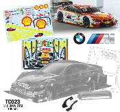 1/10 BMW DTM "SHELL" 190mm (non peinte) TEAM C