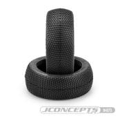 Pneus "Dirt Bite" gomme VERT (super soft) non-montés + inserts (2) J-CONCEPTS
