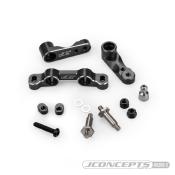 Kit de direction Alu. Noir pour Team Associated RC10B7/B7D J-CONCEPTS