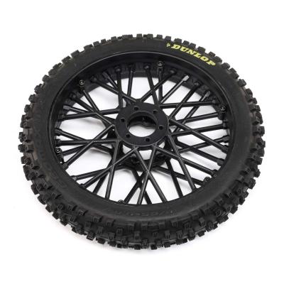 Pneu Avant Dunlop MX53 sur jante noir - PROMOTO MX LOSI