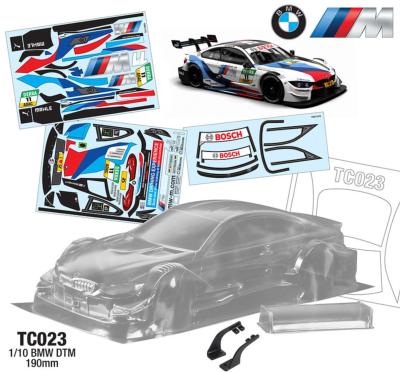 1/10 BMW DTM 190mm (non peinte) TEAM C