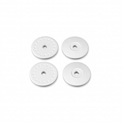 Pistons d'amortisseur Vierges (plates/coniques, 15,8 mm, moulées avec précision, 16 alvéoles) TEKNO RC