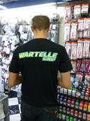 Tee-Shirt Wartelle-Shop NOIR (différentes tailles) WS-LINE
