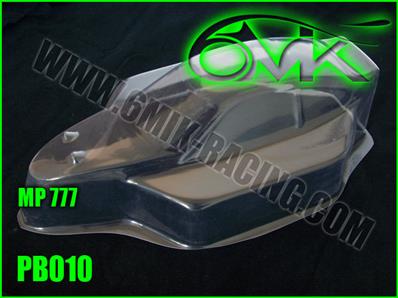 Carrosserie lexan pour Kyosho MP-777 6-MIK