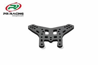 Support d'amortisseur arrière carbone 4mm 4x2 PR RACING