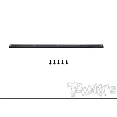 Réglettes en carbone pour aileron HB (2pcs) T-WORK'S