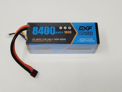 Lipo batterie 4S 14.8V 8400mAh 100C DEANS DXF-POWER