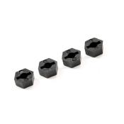 Hexagones de roue plastique 6mm pour Banzai/Kanyon (4) FTX