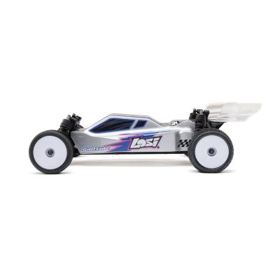 1/24 Micro-B 2S 2WD RTR Race Buggy (Battery & Charger Included), Silver LOSI