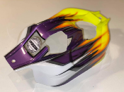 Carrosserie VISION THERMIQUE pour HB 819 - Blanc/Violet/Jaune BITTYDESIGN