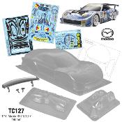1/10 Carrosserie MAZDA Super GT RX7 SGC-7 "OGURA CLUTH" 190mm (non peinte) TEAM C