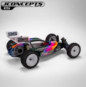 Carrosserie non-peinte Illusion pour Associated RC10 B3 + aileron 5.5" J-CONCEPTS