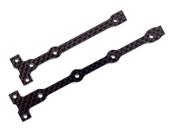 Carbon Fiber Chassis Brace Support Set, 2.0mm B74.1/B74.2 TEAM-ASSOCIATED