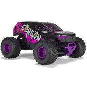 GORGON 4X2 MEGA 550 Brushed Monster Truck RTR avec batterie et chargeur, PURPLE - ARRMA