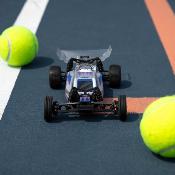 1/24 Micro-B 2S 2WD RTR Race Buggy (Battery & Charger Included), Silver LOSI