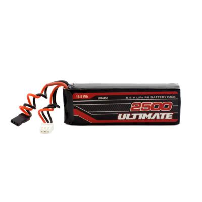 Accu Life 2S 6.6V RX plat 2500mAh prise JR ULTIMATE