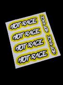 Autocollants HOTRACE - différents choix de couleurs WS-LINE