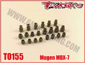 Set de boules aluminium MBX7 (22) T-WORK'S