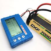 Lipo Batterie 2S 7.6V SHORTY 7000mAh 140C Gold-NGP 5mm avec cordon DEAN