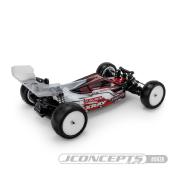 Carrosserie P2 pour Xray XB2 2024 + aileron - non-peinte J-CONCEPTS